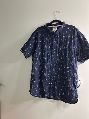 Levi’s cotton short sleeve button up shirt